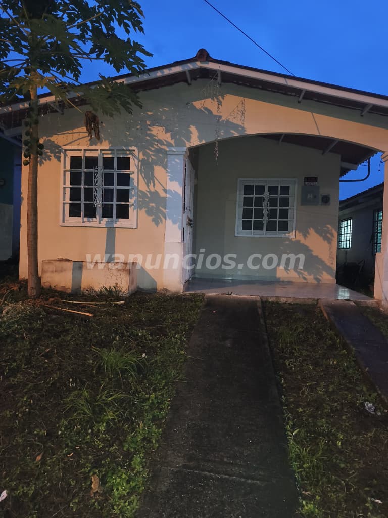 200 US$ - Casa en alquiler con anexo, accesible mudate YA (Chorrera)
