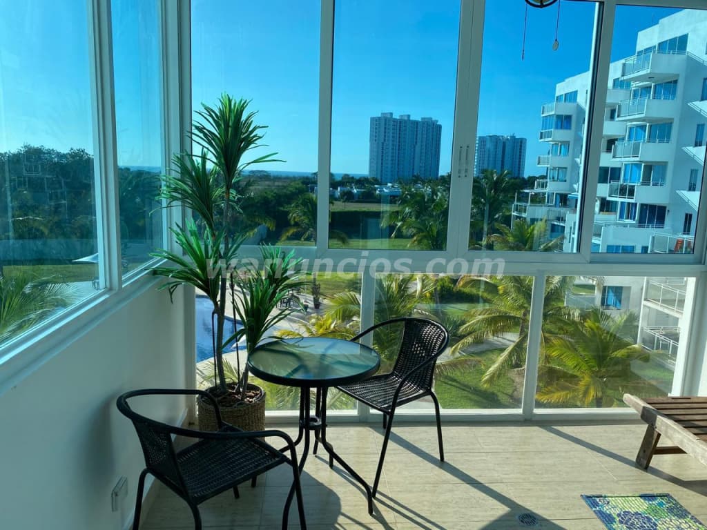 230.000 US$ - Venta de Apartameto en playa Blanca Totalmente amoblado (Privilegiada)