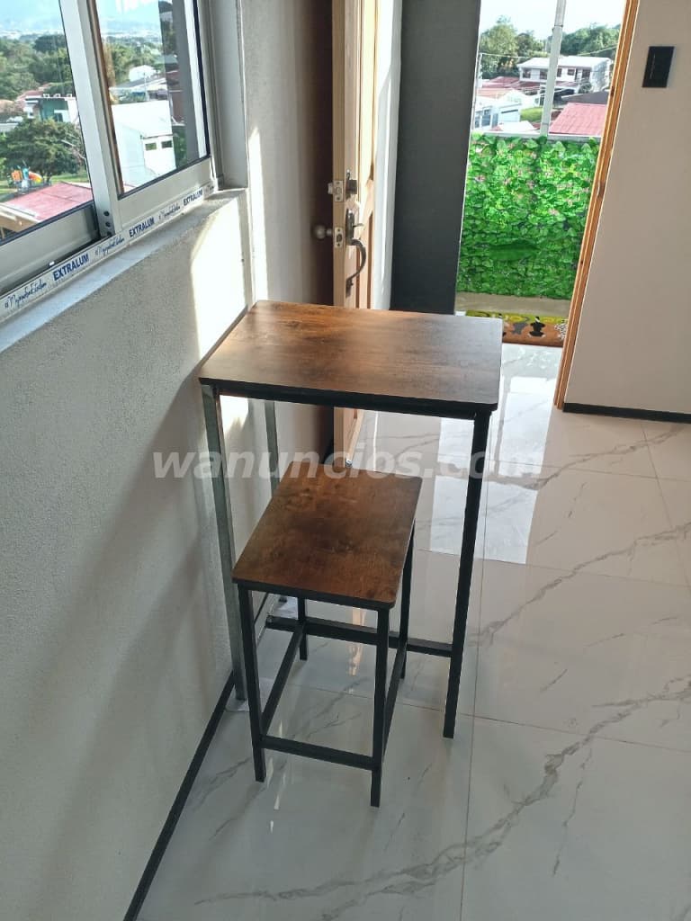 220.000 Colones - Alquiler de mini apartamento con servicios y amueblado para 1 persona en Heredia ( 3