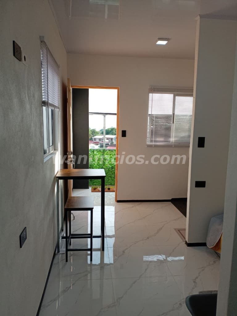 220.000 Colones - Alquiler de mini apartamento con servicios y amueblado para 1 persona en Heredia ( 4