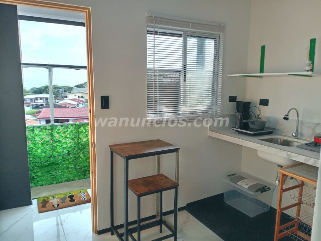 220.000 Colones - Alquiler de mini apartamento con servicios y amueblado para 1 persona en Heredia ( 5