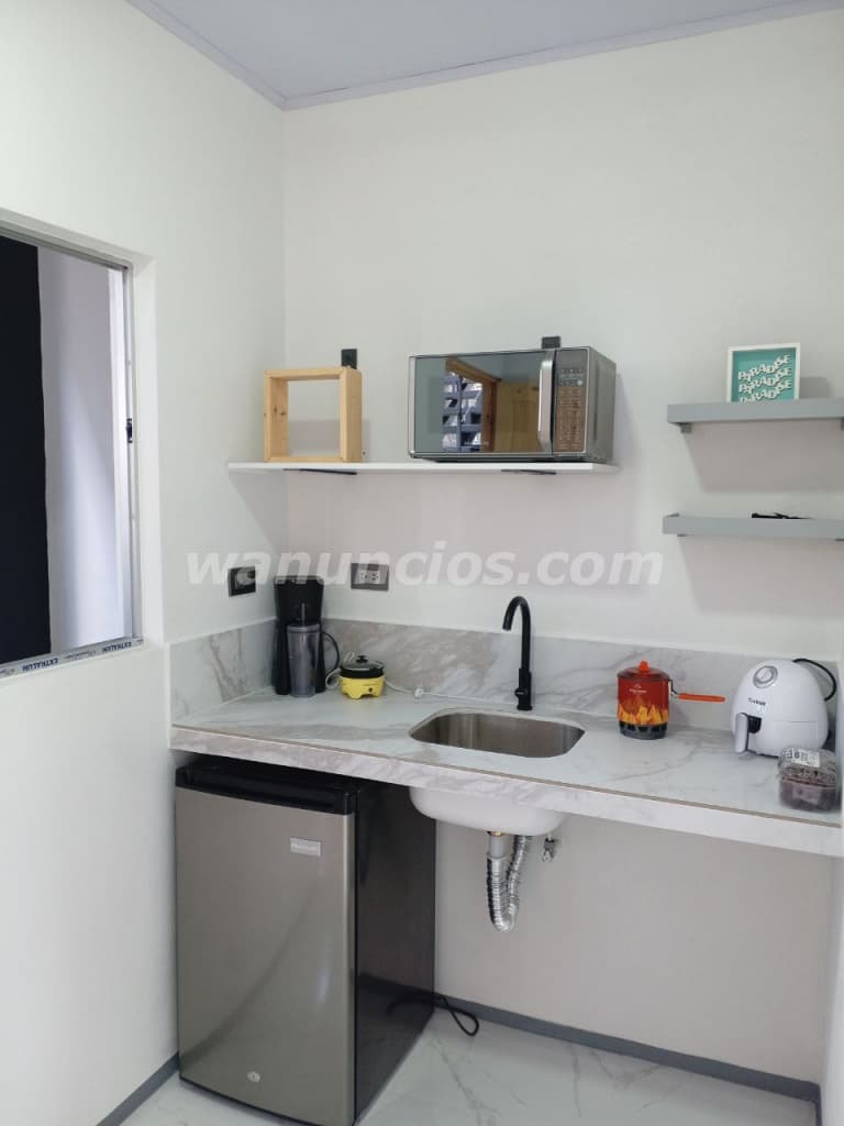 215.000 Colones - Se alquila mini apartamento para 1 persona amoblado y con servicios (San Pedro de  2