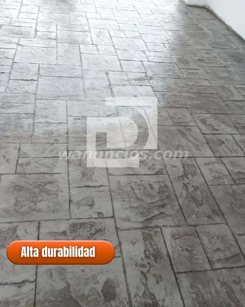 CONCRETO ESTAMPADO. TEXTURA QUE DEJA HUELLA 2