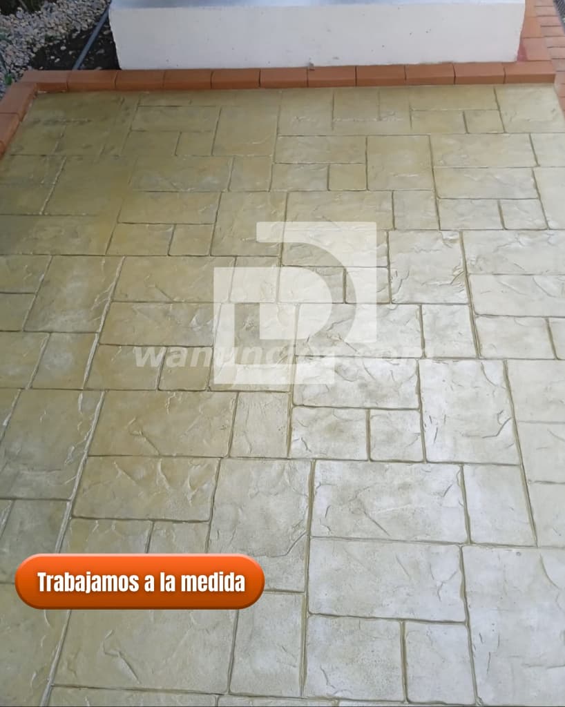 CONCRETO ESTAMPADO. TEXTURA QUE DEJA HUELLA 3
