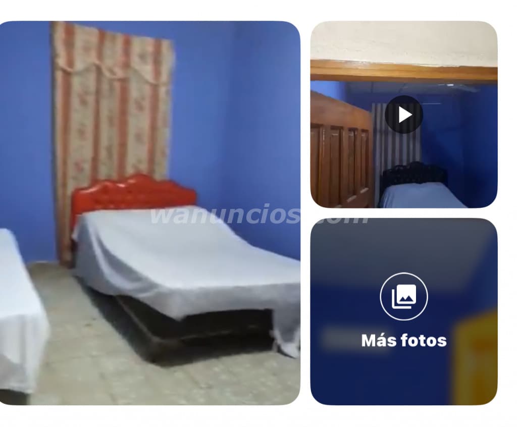 30 US$ - Alquilo cuarto pensiones 2 cama doble 30 dola a/c (Frente tucanes súper xtra)