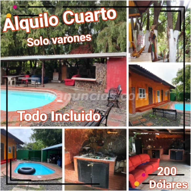 200 US$ - Cómoda habitación para varones mayor que trabajen en la ciudad de Panamá (Altos del golf) 2