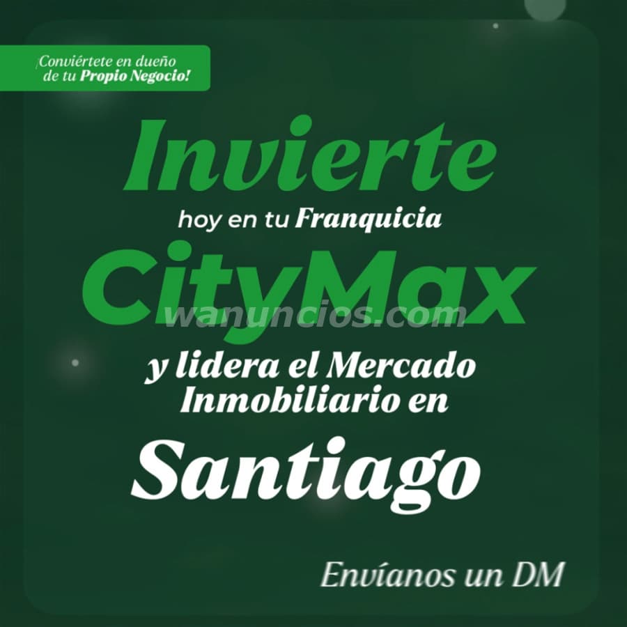 Invierte en un modelo probado y haz crecer tu negocio en Santiago (Santiago)