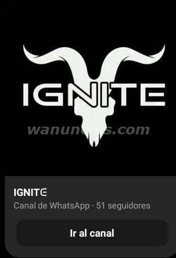 IGNITE canal de whatsap sobre consejos financieros