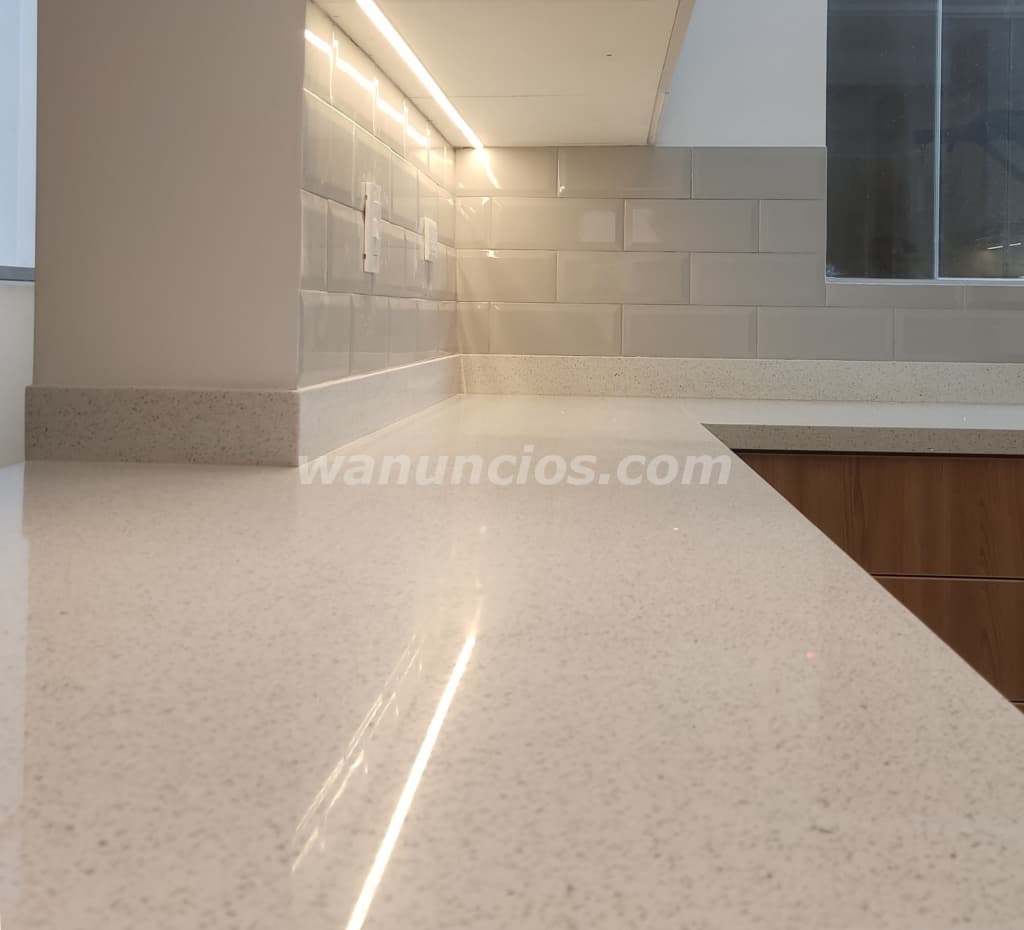 INSTALACIÓN DE TABLEROS DE CUARZO GRANITO PIEDRA SINTERIZADA Y PORCELANATO (cercado de lima) 2