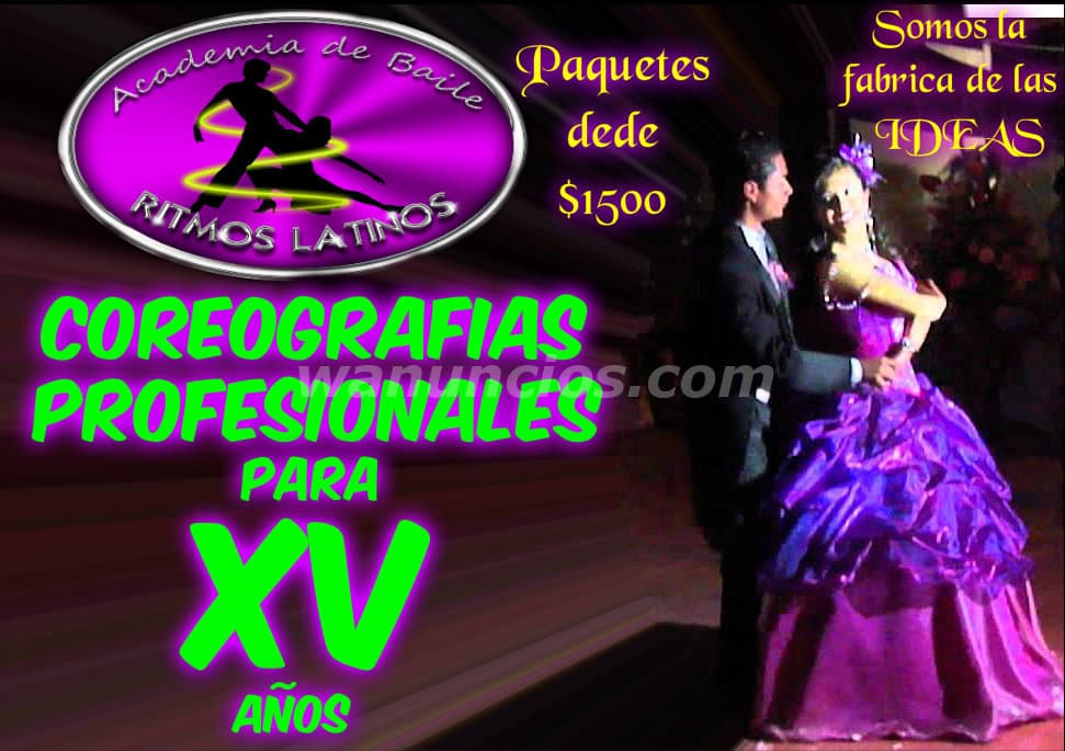 coreografias profesionales para xv años en ciudad de mexico (AZCAPOTZALCO)