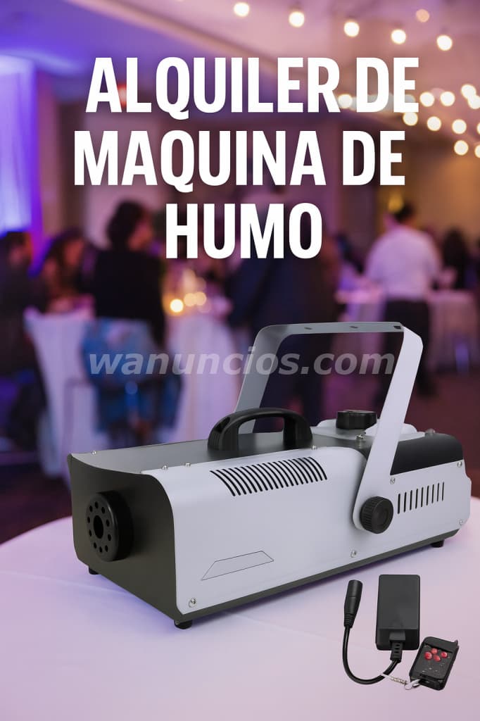 Alquiler de Máquina de Humo para Eventos (Lima) 2