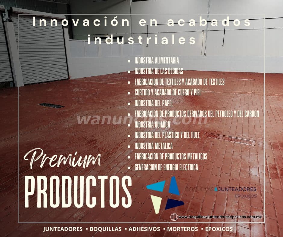BOQUILLA EPOXICA PARA INSTALACION DE LOSETAS KLINKER (Industrial)