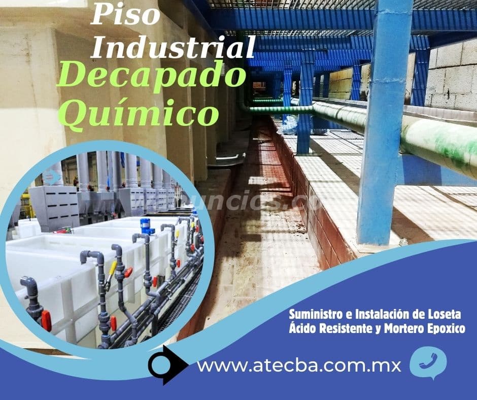 LOSETA INDUSTRIAL ANTIACIDA PARA PLANTAS QUIMICAS (Plantas Quimicas)