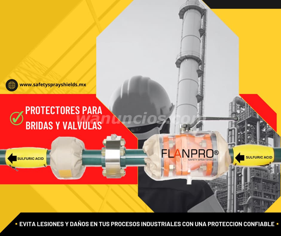 PROTECTORES DE SEGURIDAD PARA BRIDAS Y VALVULAS (industrial)