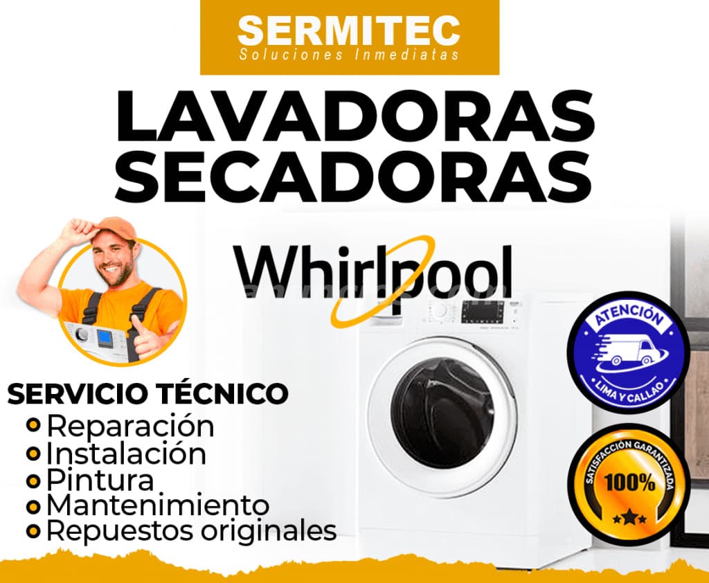 TU LAVADORA WHIRLPOOL NO DRENA EL AGUA? REPARACIÓN CON GARANTÍA (surquillo)