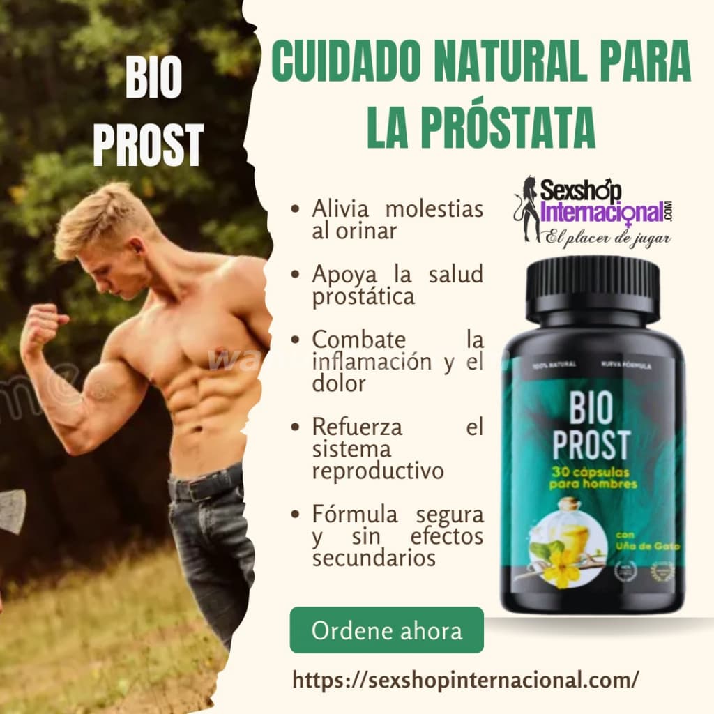 BIO PROST MEJORAMIENTO MASCULINO Y RENDIMIENTO DE RIÑONES
