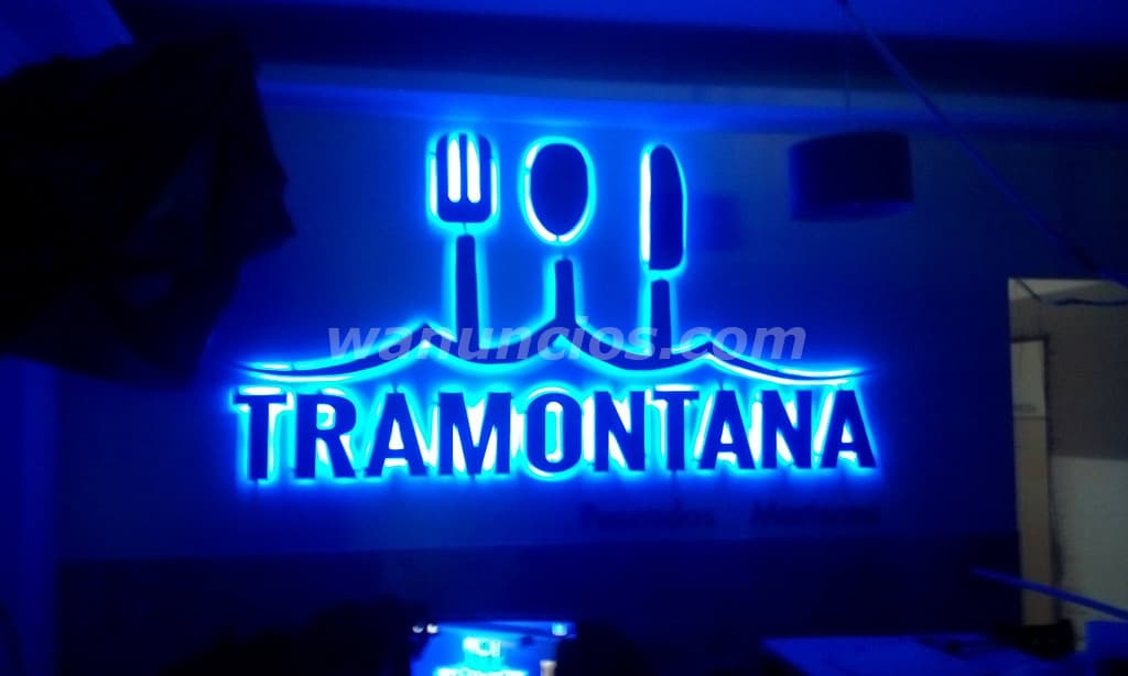 LETREROS LUMINOSOS, LETRAS EN 3D ACERO, BRONCE,ACRILICO 2
