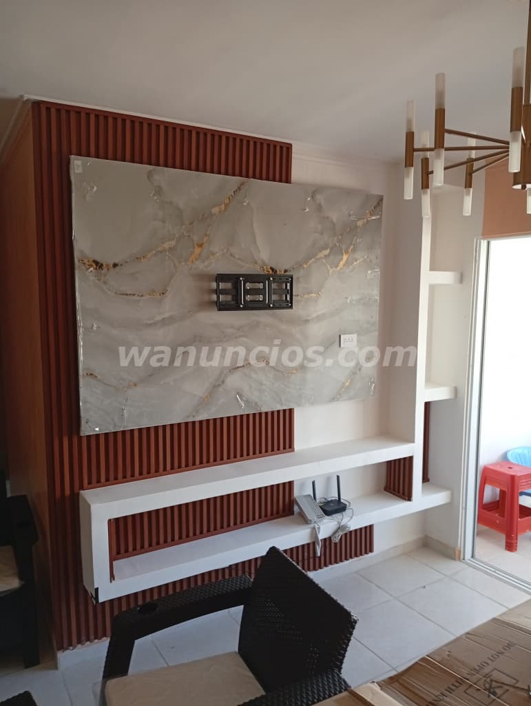 Instalación de sheetrock y decoracion de pared en manele y instalación PVC (Este) 2