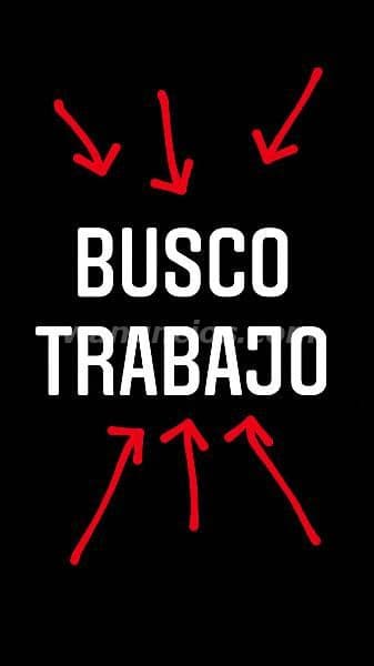 Busco empleo urgente | Disponibilidad inmediata. (Oriental)