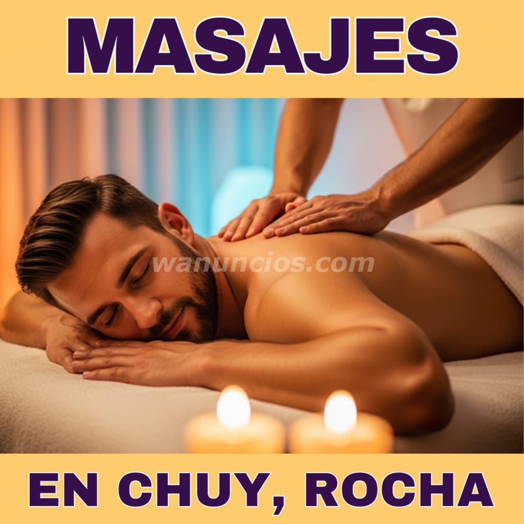 Masajes en Chuy, Rocha: Alívio y bienestar para vos (Chuy)