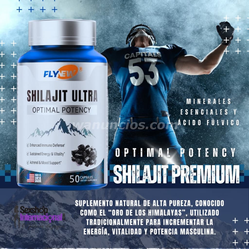ENERGIA NATURAL Y POTENCIA MASCULINA CON SHILAJIT