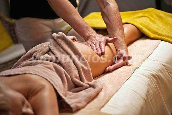 Masaje relajante para damas por masajista profesional