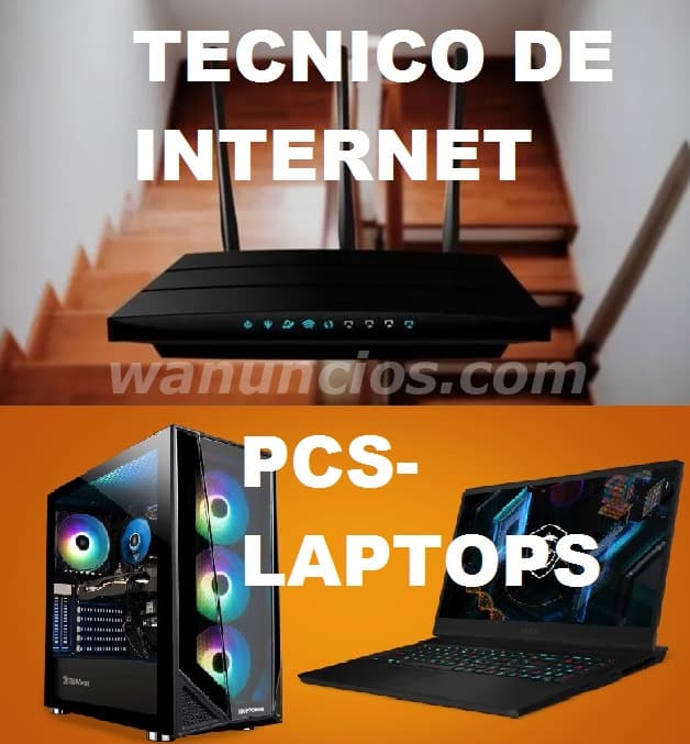 SERVICIO TECNICO A INTERNET PCC LAPTOPS FIBTRA OPTICA (LIMA METROPOLITANA)