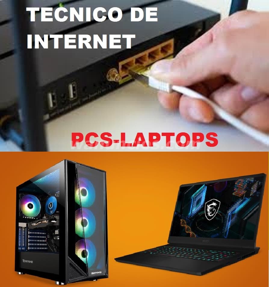 SERVICIO TECNICO A INTERNET PC LAPTOPS REDES WIFI (LIMA METROPOLITANA)