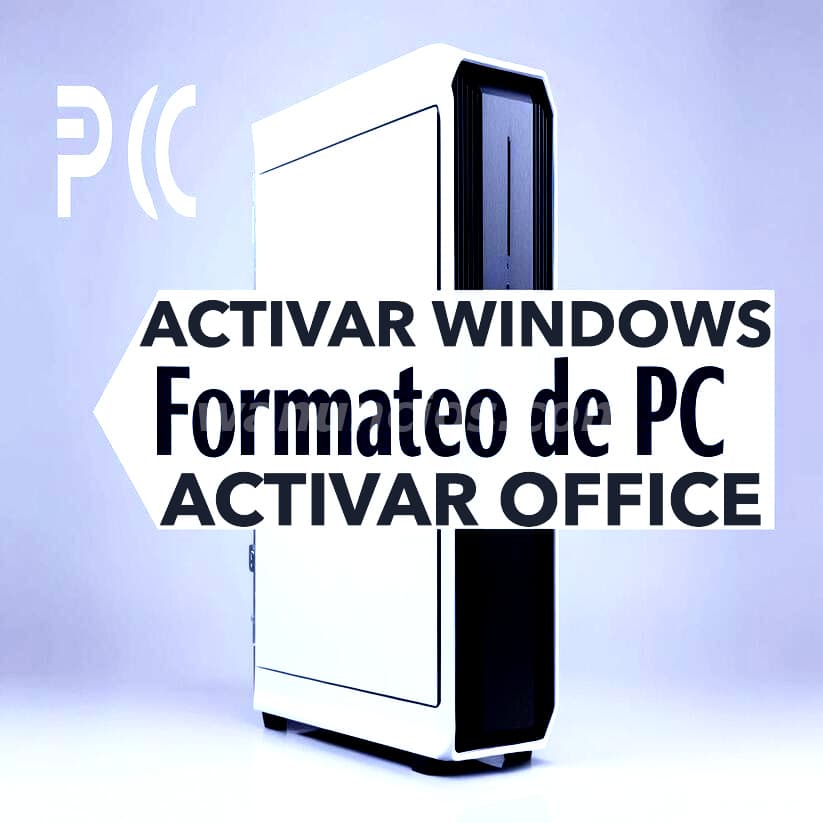 Reparación de Computadoras PC Laptop Formateo Pc Servicio Técnico Pc Windows.