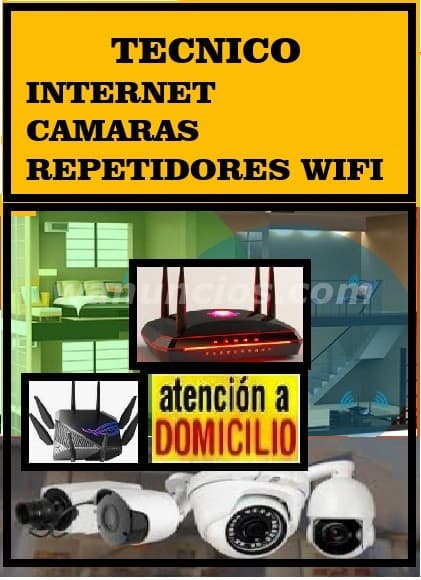 TECNICO DE INTERNET CAMRAS REPETIDORES WIFI FIBRA OPTICA (LIMA METROPOLITANA)