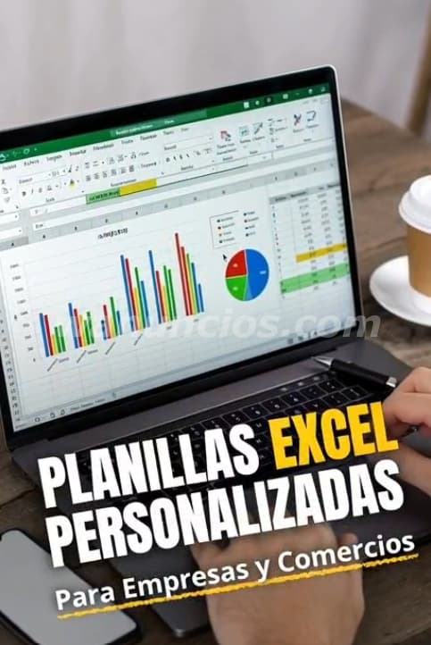 Creamos planillas de Excel 100% personalizadas para empresas o comercios (cordón)
