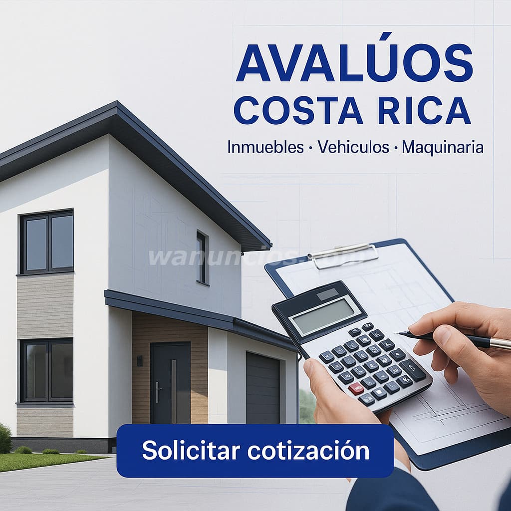 AVALUOS COSTA RICA ASA Necesitás un avalúo confiable y certificado?