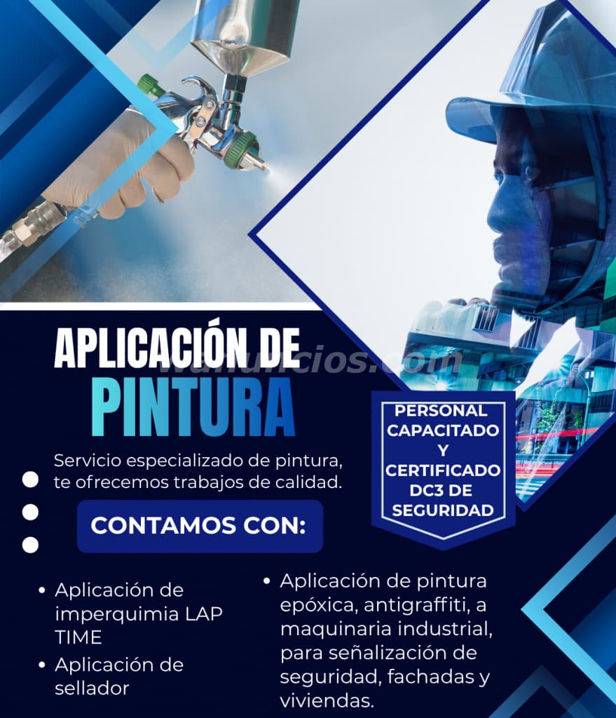 Servio de pintura industrial especializada