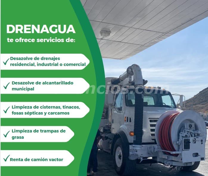 SERVICIO DE LIMPIEZA Y DESAZOLVE DE DRENAJES (Ecatepec)