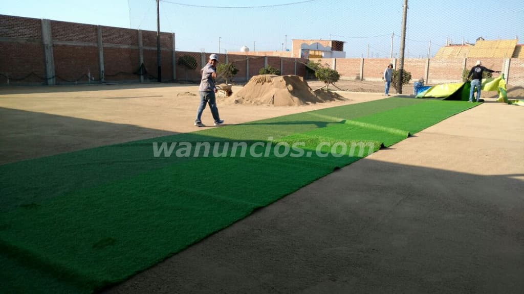Instalación, mantenimiento y ventas de grass sintético para campos deportivos (Lima Metropolitana y  4