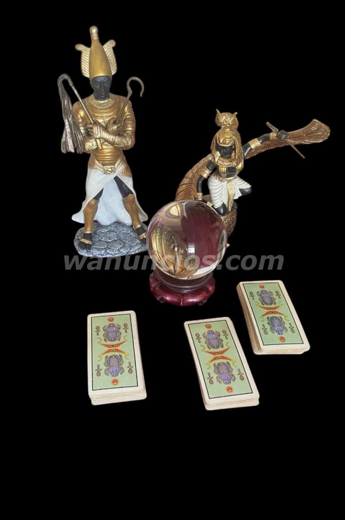 LECTURA DE TAROT EGIPCIO CON SANTERÍA Y VIDENCIA (Área Bancaria)