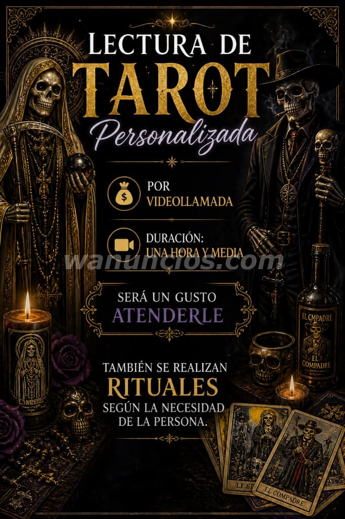 Servicio de tarot,limpias y rituales de abre caminos (Tejar del Guarco)