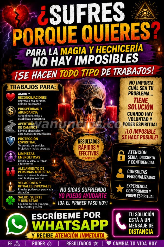 DEJA DE SUFRIR LA MAGIA EN TODO SU ESPLENDOR SANA LO QUE TE DUELE (COSTA RICA)