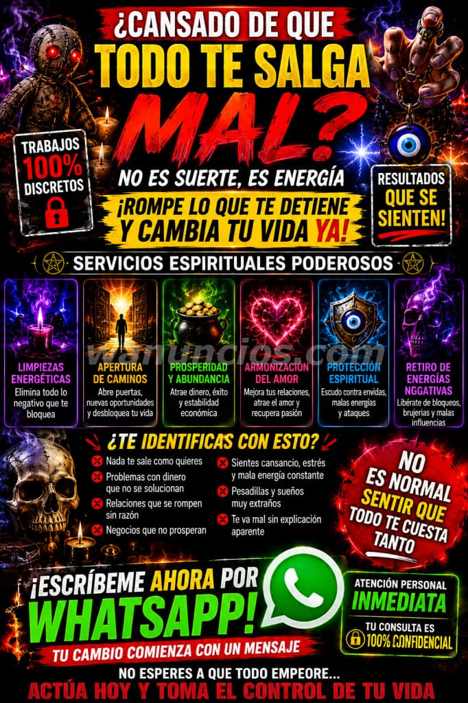 ALTA MAGIA INFERNAL SUPREMA PARA TODA NECESIDAD (TODO COSTA RICA) 3