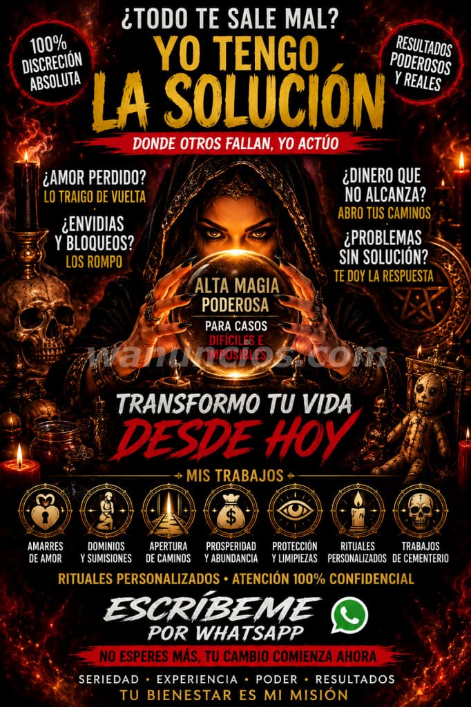 CASOS IMPOSIBLES, PARA LA BRUJERIA Y SANTERIA SUPREMA NO EXISTE IMPOSIBLES (TODO COSTA RICA) 3
