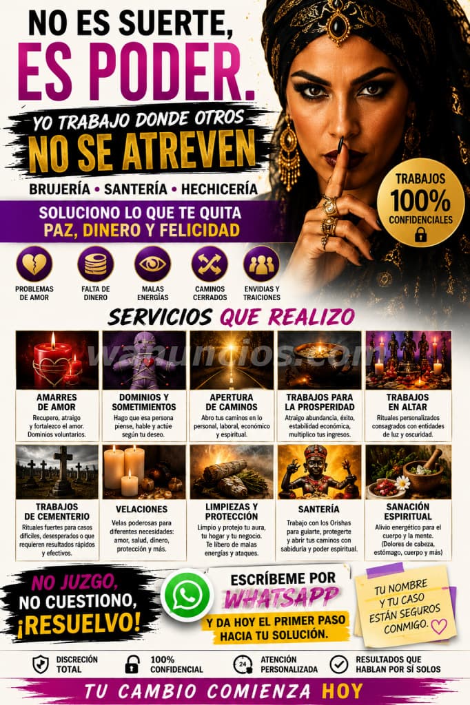 SANTERIA, HECHICERIA, TODO PROPÓSITO, NO AGUANTES MÁS HABIENDO SOLUCIÓN (COSTA RICA ENTERA)
