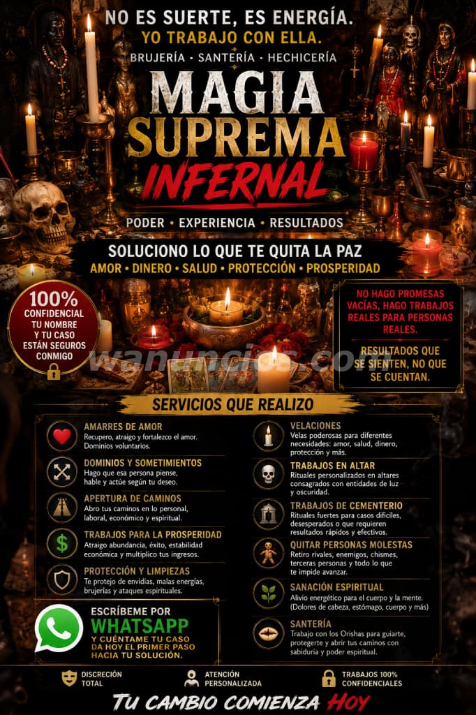 SANTERIA, HECHICERIA, TODO PROPÓSITO, NO AGUANTES MÁS HABIENDO SOLUCIÓN (COSTA RICA ENTERA) 4