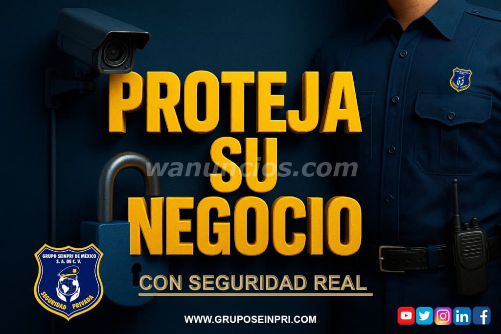 Proteja su negocio con "Grupo Seinpri S.A de C.V." (CDMX, EDO. MEX. INT REPÚBLICA)