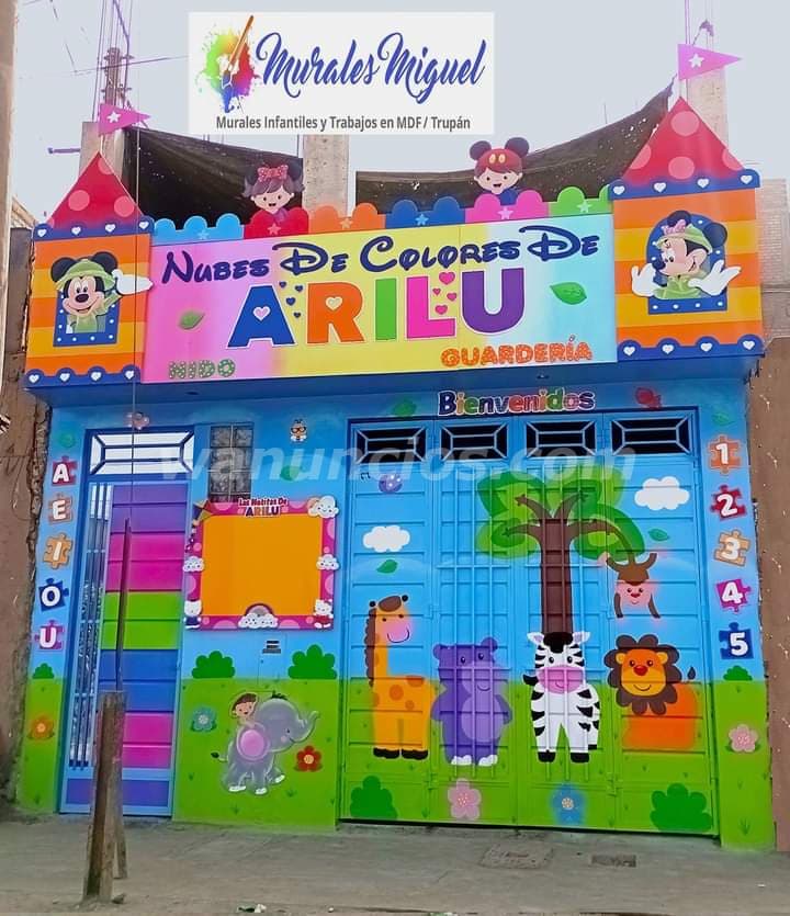 Letreros y castillos 3D hechos con MDF Trupan