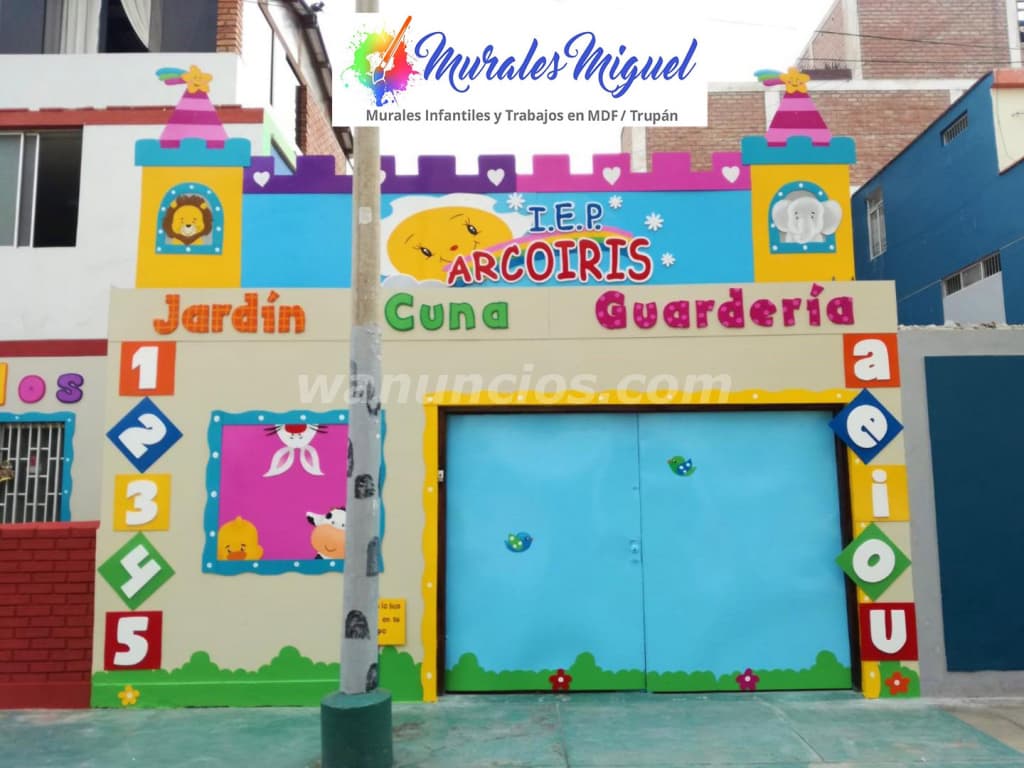 Letreros y castillos 3D hechos con MDF Trupan 3