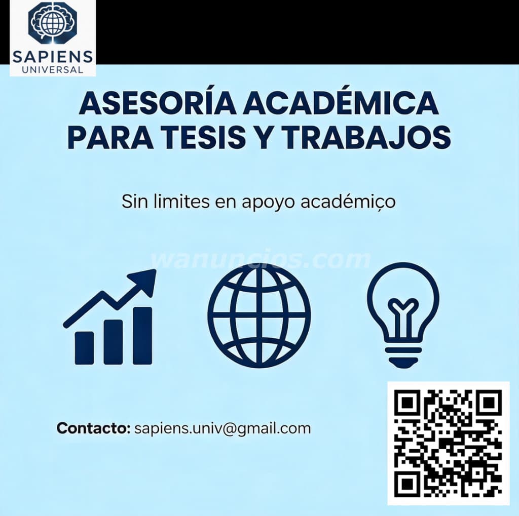 SAPIENS UNIVERSAL | Asesoría Académica y Tesis Sin Límites (Peru) 2