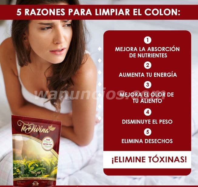 Desintoxicate con el té divina y dale un respiro a tu organismo. 4