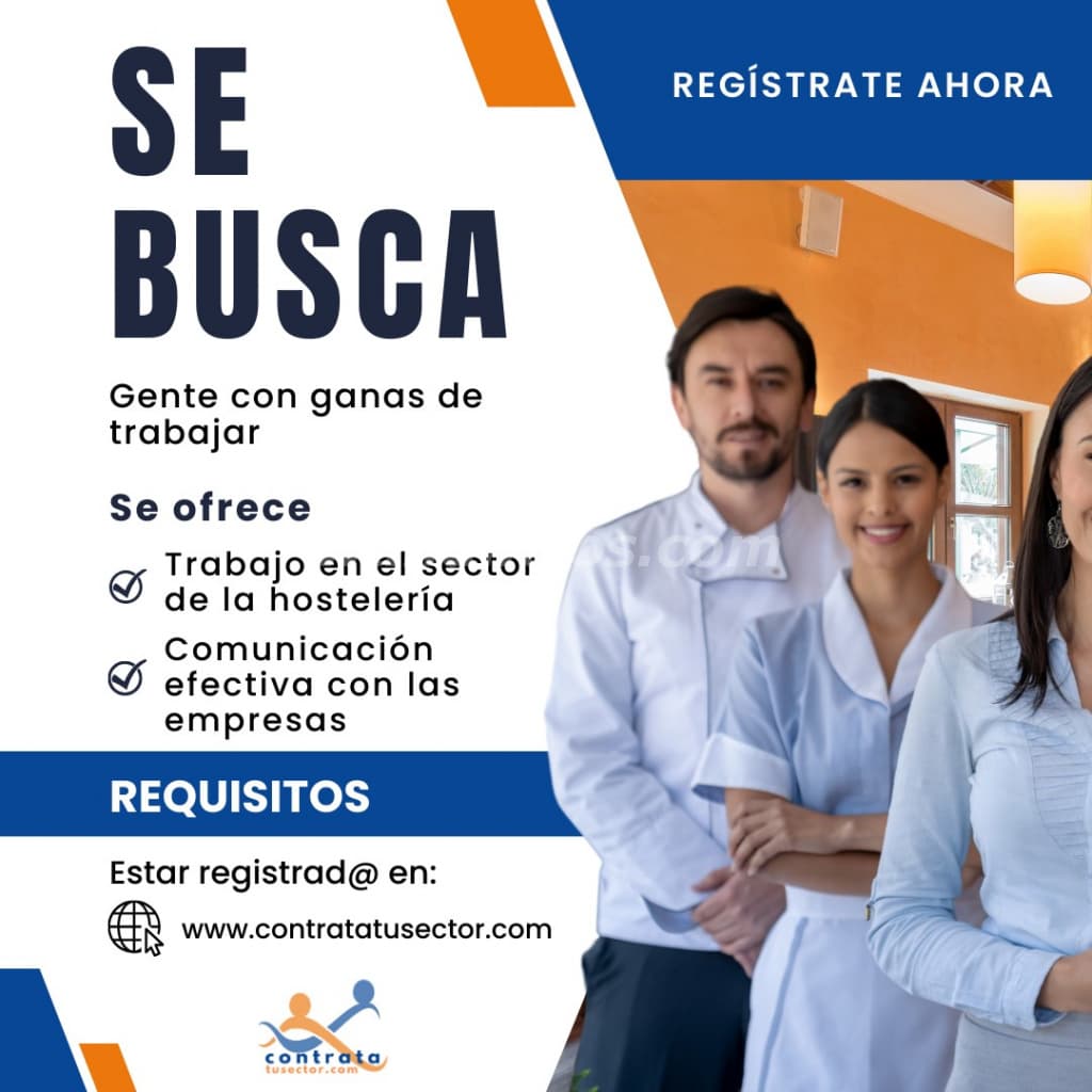 Personal Restauración, Buscamos gente como tu! (Barcelona/ Girona)