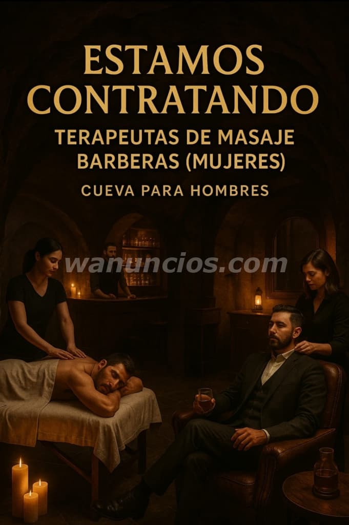 CONTRATACIÓN DE MASAJISTAS / BARBERAS / ADMINISTRADORA (Santa ana)