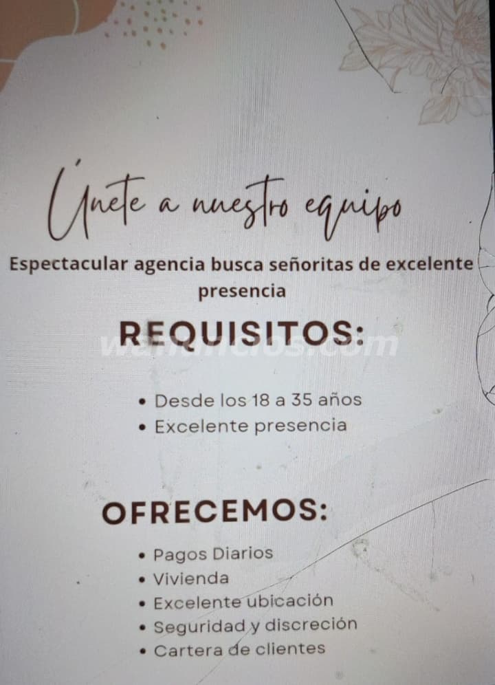 TRABAJO INMEDIATO PAGOS DIARIOS CON VIVIENDA SIN COSTO ALGUNO (Río coca)